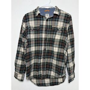Field & Stream Men's Flannel Shirt Plaid 100% Cotton Lumberjack Western
